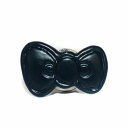【中古】未使用品 フォーティーファイブアールピーエム 45R 45rpm HELLO KITTY 漆塗りピンバッジ ハローキティ リボンモチーフ F 紺 ネイビ...