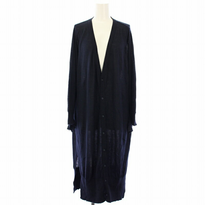 ワイズY's ヨウジヤマモト ネイビー 長袖ボレロ カーディガン