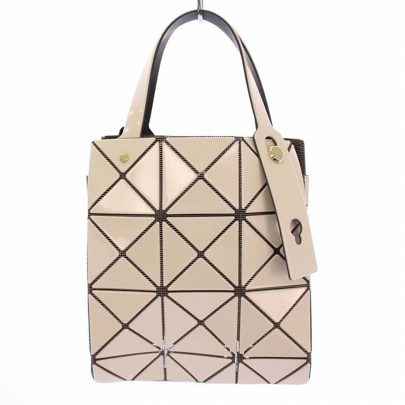 【中古】バオバオ イッセイミヤケ BAOBAO ISSEY MIYAKE Carat カラット ハンドバッグ ミニ メッシュ 切替 アイボリー BB33AG610 /BB レディース 【ベクトル 古着】 250530のサムネイル
