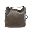 【中古】オールセインツ ALLSAINTS 2WAY リュックサック ショルダーバッグ レザー グレー /YM レディース 【ベクトル 古着】 250523(4)