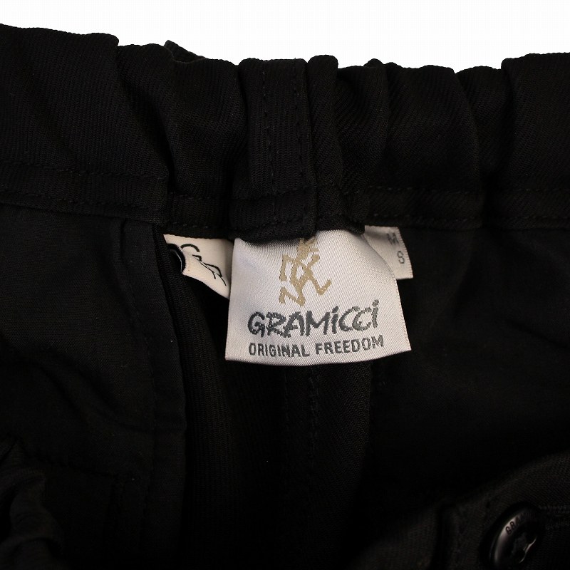【中古】グラミチ GRAMICCI クライミングパンツ イージーパンツ ジップフライ M 黒 GNP2-F1073 /BM メンズ 【ベクトル 古着】 250605