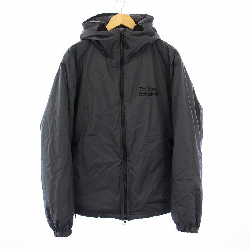 【中古】ザエンノイプロフェッショナル The ennoy Professional 24AW padded 中綿セットアップ フーディジャケット イージーパンツ M グレー AW24BRENJK03LP AW24BRENPT05LP /KH メンズ 【ベクトル 古着】 250604