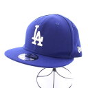 【中古】ニューエラ NEW ERA 9FIFTY ロサンゼルスドジャース ワールドシリーズ 2024 キャップ 野球帽 帽子 6パネル LAロゴ ワッペン 刺繍...