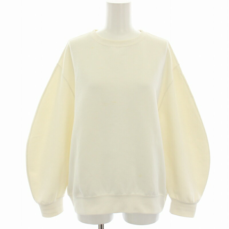 【中古】フレームワーク Framework ダブルフェイスジャージプルオーバー3 スウェット トレーナー 長袖 ..