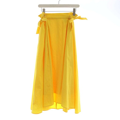 【中古】ダブルスタンダードクロージング ダブスタ DOUBLE STANDARD CLOTHING フレアスカート マキシ ロング リボン 38 黄 イエロー 0502-020-182 /RO レディース 【ベクトル 古着】 250620 【中古】ダブルスタンダードクロージング ダブスタ DOUBLE STANDARD CLOTHING フレアスカート マキシ ロング リボン 38 黄 イエロー 0502-020-182 /RO レディース 【ベクトル 古着】 250620