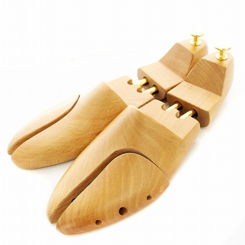 【中古】コロンブス CB2061 シュートリー シューキーパー 靴型 木製 43 27cm ベージュ /☆G メンズ 【ベクトル 古着】 250624