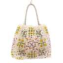 【中古】アンテプリマ ANTEPRIMA ハンドバッグ ビーズ マルチカラー /BB レディース 【ベクトル 古着】 250629
