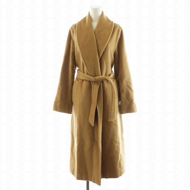 上質イタリア製【Max Mara】カシミアラップコート 大人アウター 楽天市場】マックスマーラ コート(素材(生地・毛糸)カシミヤ