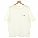 【中古】ブロークンベース BROKEN BASE Tシャツ カットソー 半袖 ロゴ刺繍 L 白 ホワイト BB1179 /HN メンズ 【ベクトル 古着】 250708