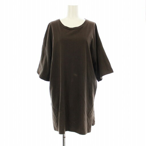 【中古】ドゥーズィエムクラス DEUXIEME CLASSE エブリデイアイライク EVERYDAY I LIKE Big Tシャツ カットソー 半袖 無地 茶 ブラウン 22070500805010 /OR レディース 【ベクトル 古着】 250724 【中古】ドゥーズィエムクラス DEUXIEME CLASSE エブリデイアイライク EVERYDAY I LIKE Big Tシャツ カットソー 半袖 無地 茶 ブラウン 22070500805010 /OR レディース 【ベクトル 古着】 250724