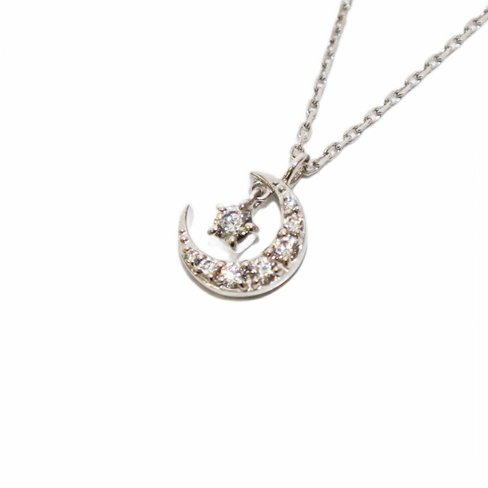 【中古】カナルヨンドシー canal4℃ ムーンモチーフ ネックレス ペンダント SILVER シルバー /KH 【ベクトル 古着】 250825(4)