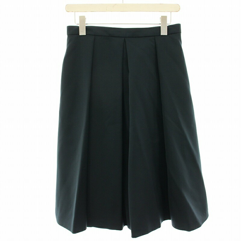 乐天商城 - 【中古】ユナイテッドアローズ UNITED ARROWS プリーツスカート フレアスカート ひざ丈 40 紺 ネイビー 1524-257-4445 /HN ■JS レディース 【ベクトル 古着】 250730