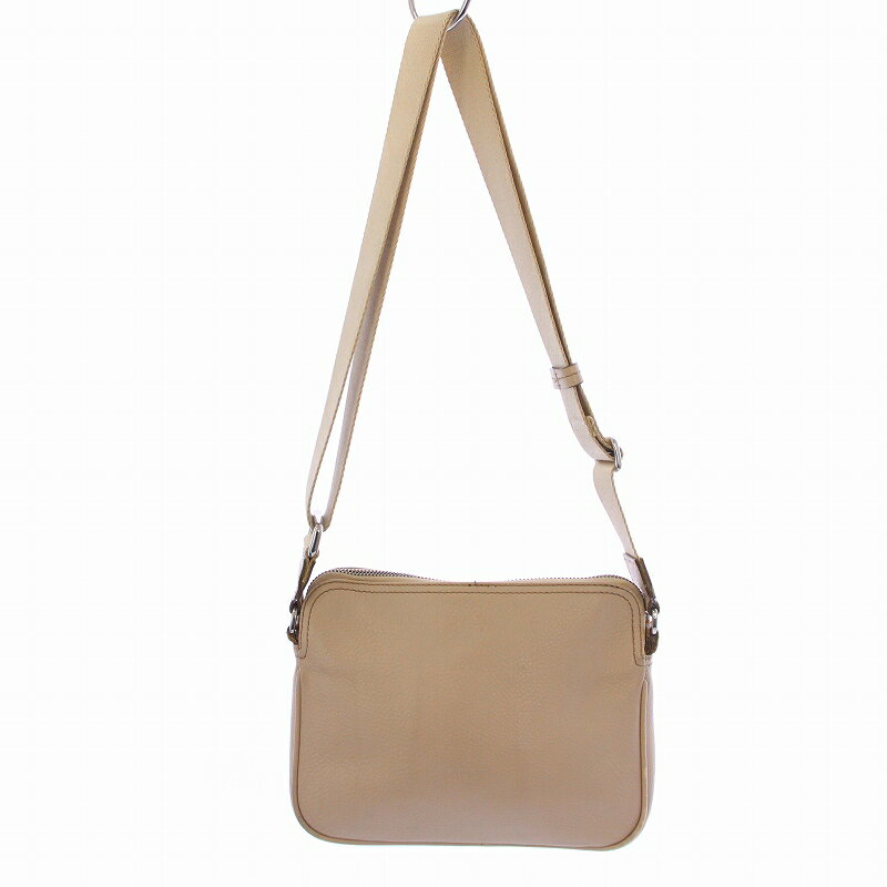 【中古】ブリー BREE ショルダーバッグ レザー ベージュ /BM レディース 【ベクトル 古着】 250731