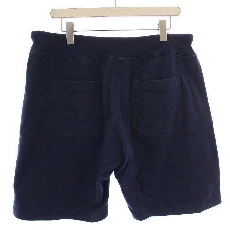 【中古】ビームスプラス BEAMS+ スウェットショーツ ショートパンツ L 紺 38-25-0078-048 /BM メンズ 【ベクトル 古着】 250805
