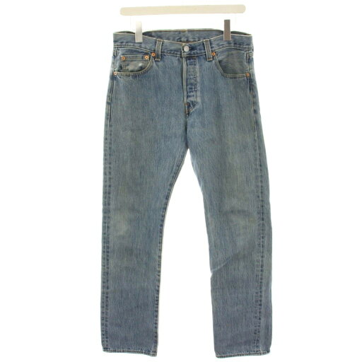 【中古】リーバイス Levi's 501 Medium Stonewash ミディアムストーンウォッシュストレート デニムパンツ ジーンズ カットオフ W30 L32 水色 ライトブルー PC9-00501-0193 /HN メンズ 【ベクトル 古着】 250807 【中古】リーバイス Levi's 501 Medium Stonewash ミディアムストーンウォッシュストレート デニムパンツ ジーンズ カットオフ W30 L32 水色 ライトブルー PC9-00501-0193 /HN メンズ 【ベクトル 古着】 250807