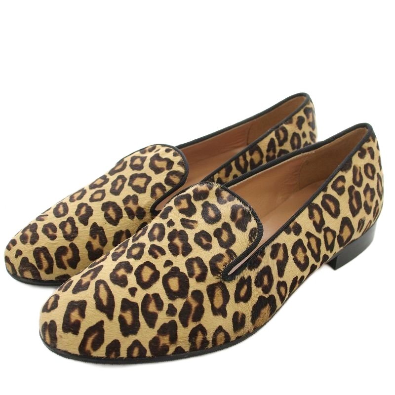 FABIO RUSCONI ファビオルスコーニ　レオパード　豹柄　パンプス FABIO RUSCONI ファビオルスコーニ レオパード 豹柄 パンプス