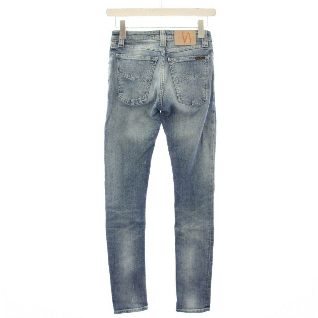 【中古】ヌーディージーンズ nudie jeans SKINNY SAM デニム パンツ ジーンズ スキニー W25 L32 青 /TK メンズ 【ベクトル 古着】 250818