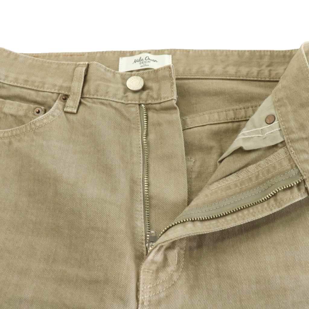 【中古】ミラオーウェン Mila Owen DENIM ハイウエストセンタープレスデニムパンツ ジーンズ ジーパン 1 ベージュ 09WFP201007 /NQ レディース 【ベクトル 古着】 250818 vectorpremium-18594158 ブランド古着ベクトルプレミアム店 サンプル画像3