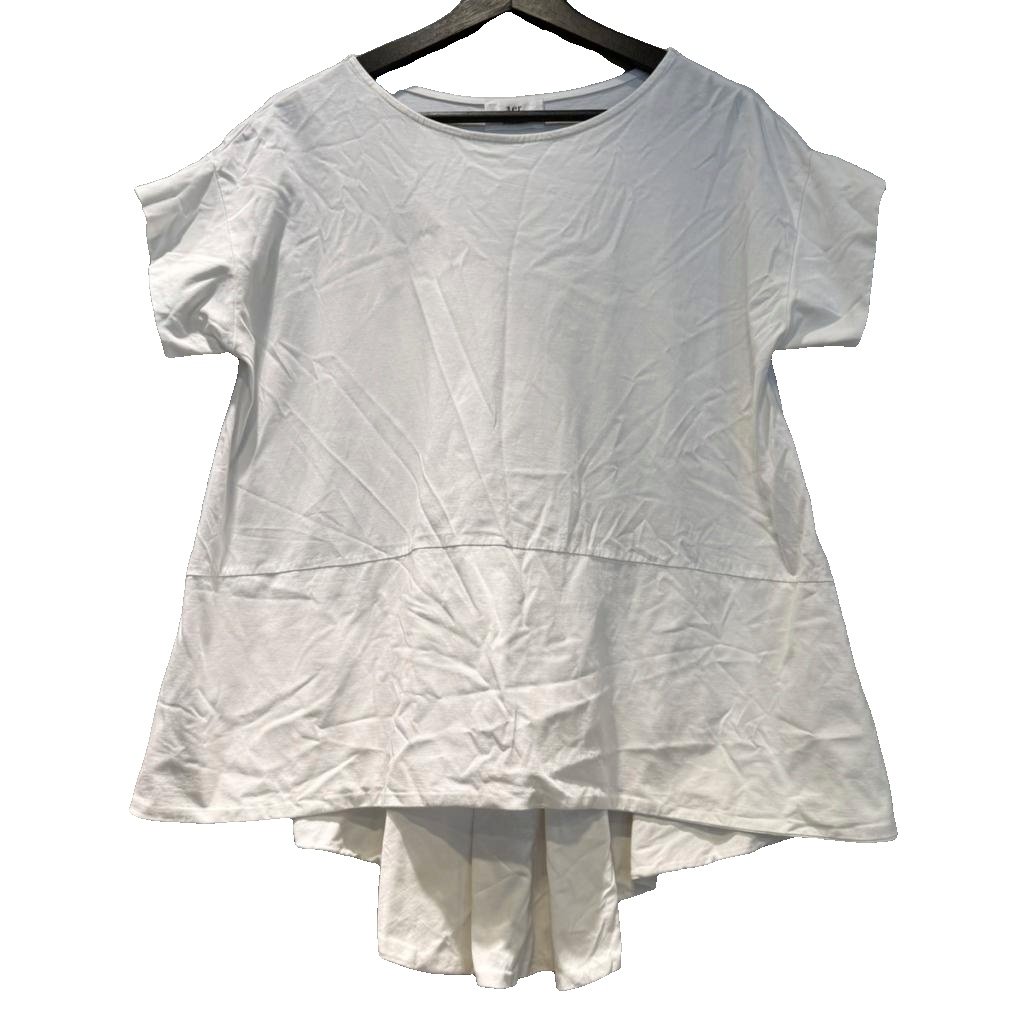 樂天商城 - 【中古】プルミエ アロンディスモン 1er Arrondissement カットソー 半袖 38 白 ホワイト ■FF レディース 【ベクトル 古着】 260105