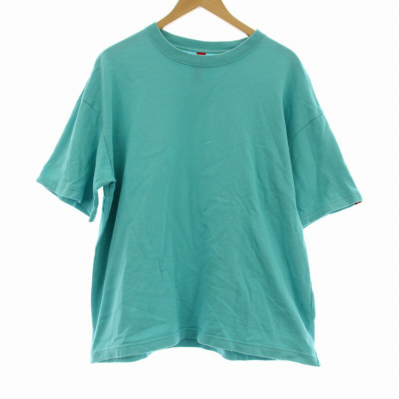 【中古】ループウィラー LOOPWHEELER ビームス × BEAMS Tシャツ 半袖 無地 M ライトブルー /OR メンズ 【ベクトル 古着】 250825