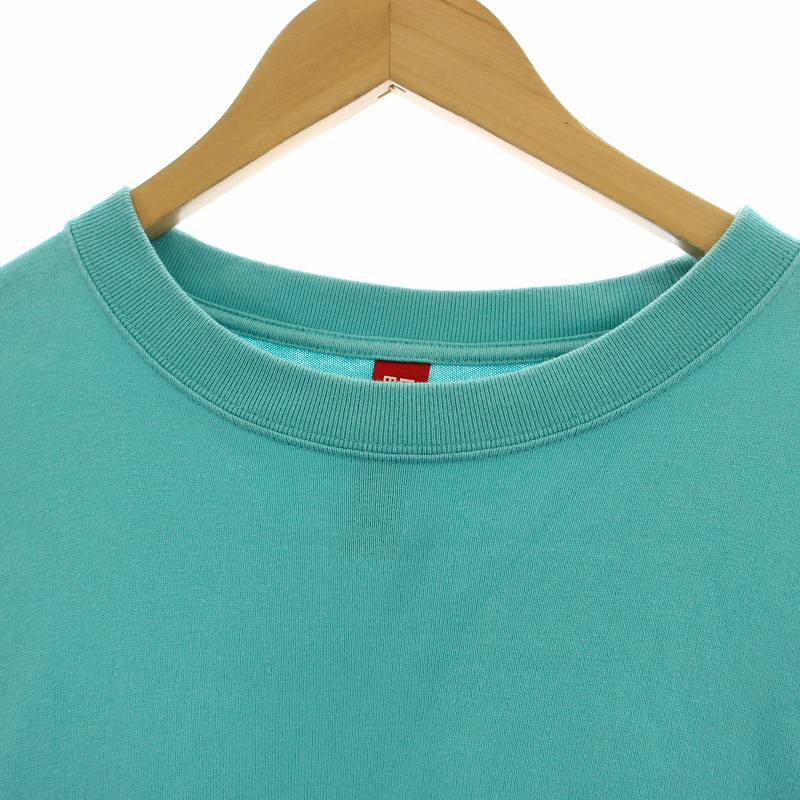 【中古】ループウィラー LOOPWHEELER ビームス × BEAMS Tシャツ 半袖 無地 M ライトブルー /OR メンズ 【ベクトル 古着】 250825