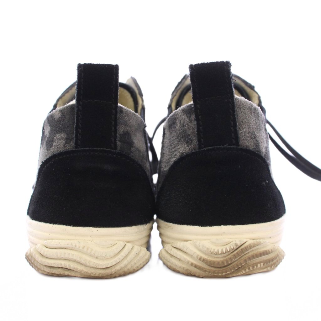 【中古】スピングルムーヴ SPINGLE MOVE ハイカットスニーカー シューズ スエード 切替 S 黒 ブラック グレー /BB メンズ 【ベクトル 古着】 250814