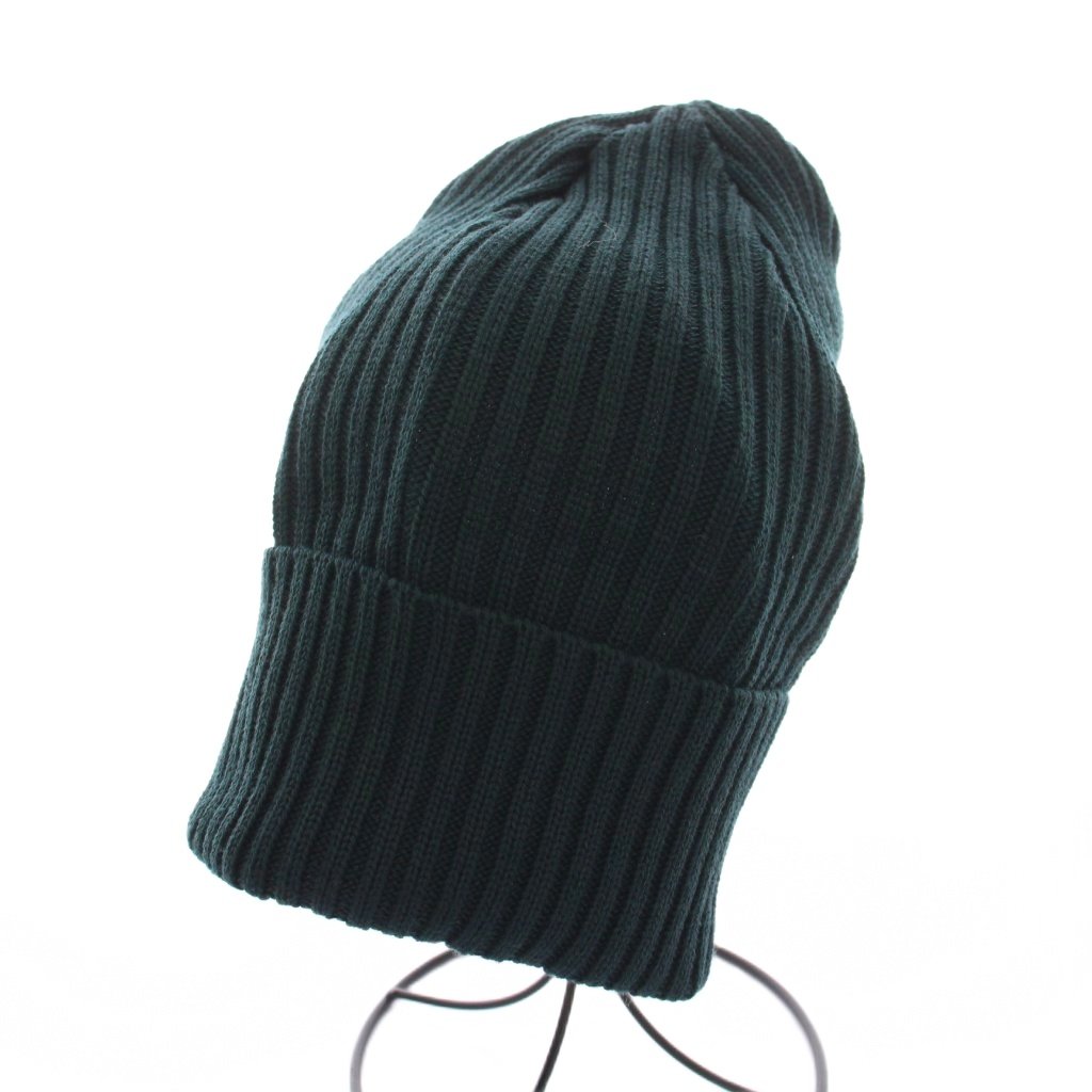 【中古】未使用品 バトナー BATONER SOLID WOOL SHORT CAP ソリッドウールキャップ ニット帽 帽子 F ダ..