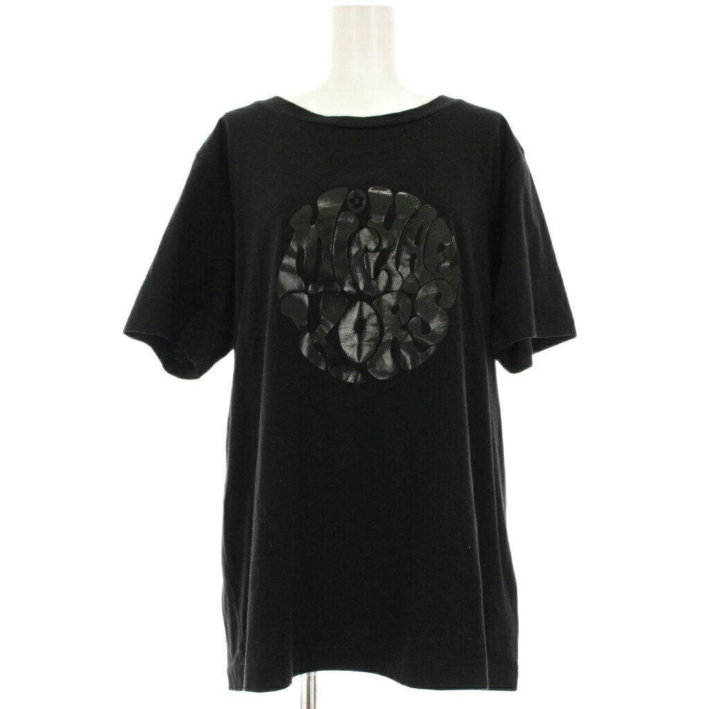 Sport - 【中古】マイケルマイケルコース Michael michael kors Tシャツ カットソー 半袖 ロゴ S 黒 ブラック MU1503D97J /OR レディース 【ベクトル 古着】 250826