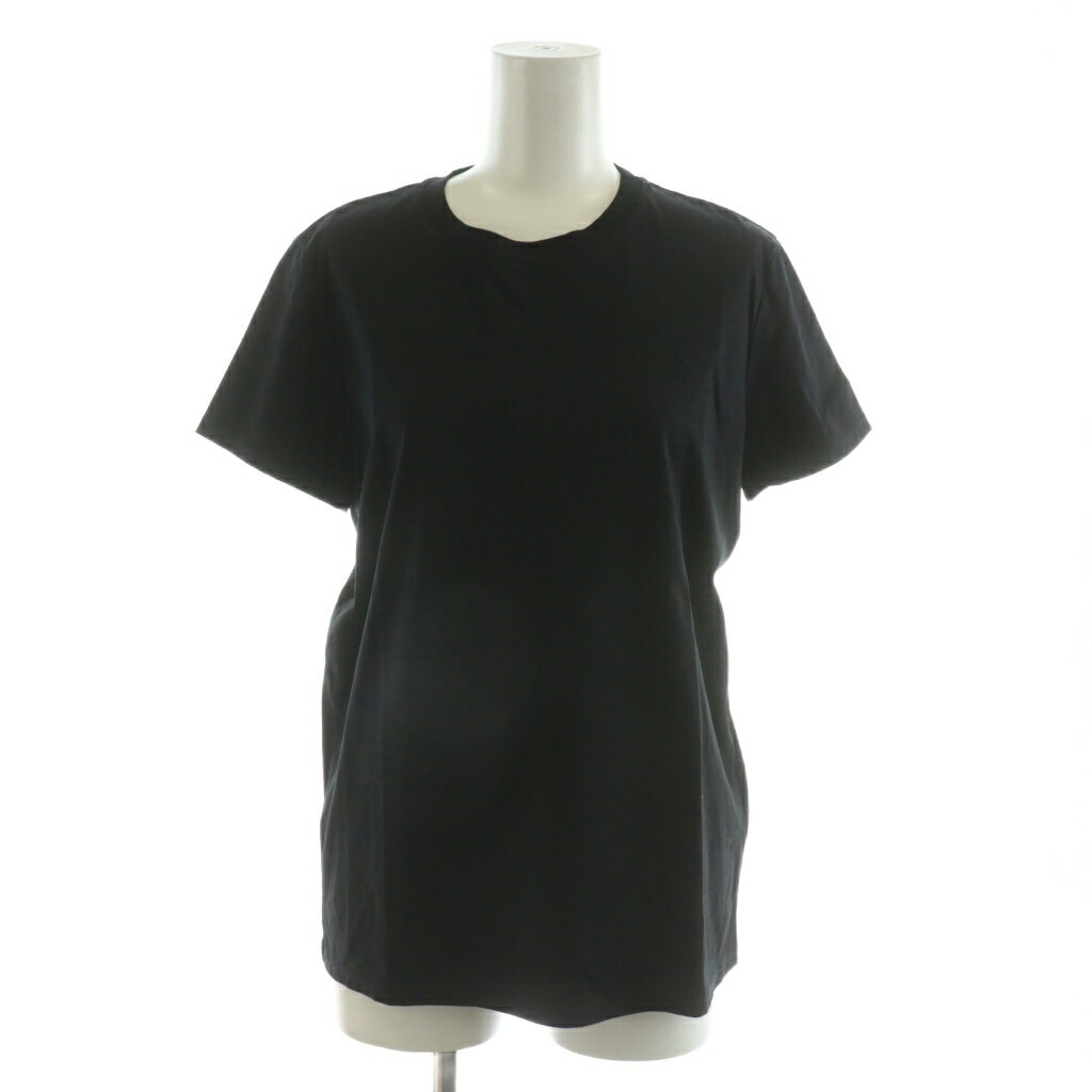 美品 24SS theory luxe セオリーリュクス SOPHIA JERSEY JOYCE Tシャツ カットソー サイズ40 ブラック レディース 古着 中古 USED Theory luxe - 美品 24SS theory luxe セオリーリュクス SOPHIA JERSEY