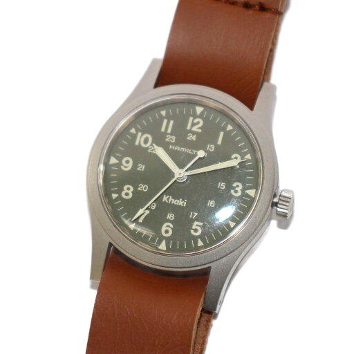 【中古】ハミルトン HAMILTON 9415A Khaki 腕時計 手巻き シルバーカラー /KH メンズ 【ベクトル 古着】 250925 【中古】ハミルトン HAMILTON 9415A Khaki 腕時計 手巻き シルバーカラー /KH メンズ 【ベクトル 古着】 250925