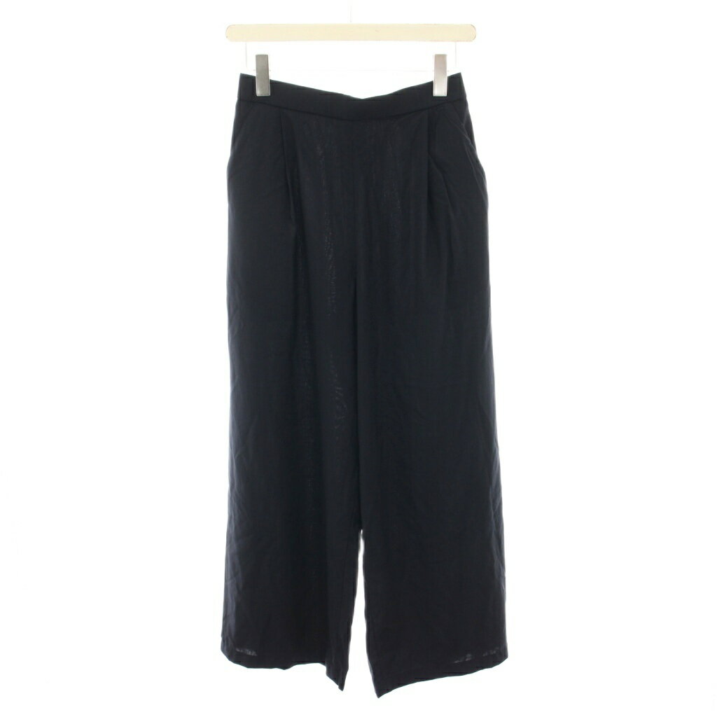 【中古】ミューズ ドゥーズィエム クラス MUSE de Deuxieme Classe 24AW スプール SPWOOL ワイドパンツ..