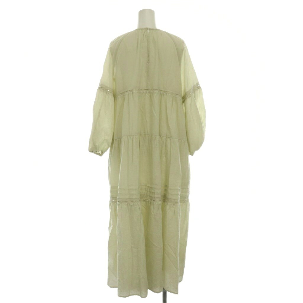 【中古】ミラオーウェン Mila Owen 24SS ハシゴレースティアードワンピース ロング 長袖 0 アイボリー 09WFO241126 /YM レディース 【ベクトル 古着】 251007 vectorpremium-18670630 ブランド古着ベクトルプレミアム店 サンプル画像2