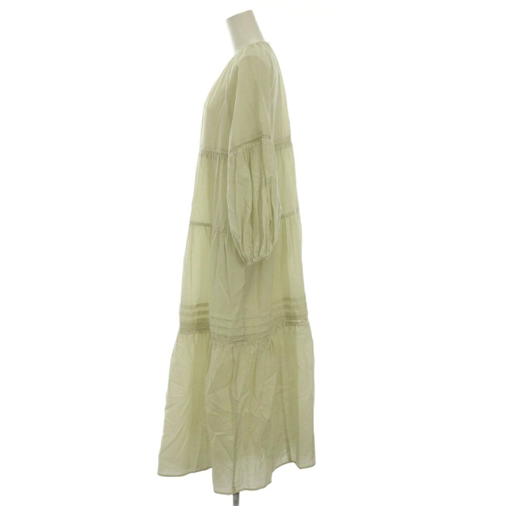 【中古】ミラオーウェン Mila Owen 24SS ハシゴレースティアードワンピース ロング 長袖 0 アイボリー 09WFO241126 /YM レディース 【ベクトル 古着】 251007 vectorpremium-18670630 ブランド古着ベクトルプレミアム店 サンプル画像3