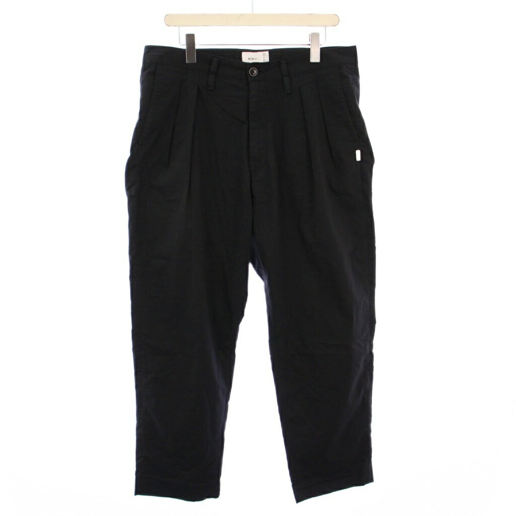 wtaps トラウザース　ブラック　サイズ３　2025aw 新品未使用 WTAPS（ダブルタップス） WTAPS 20AW GORILLA/TROUSERS/COTTON.TWILL