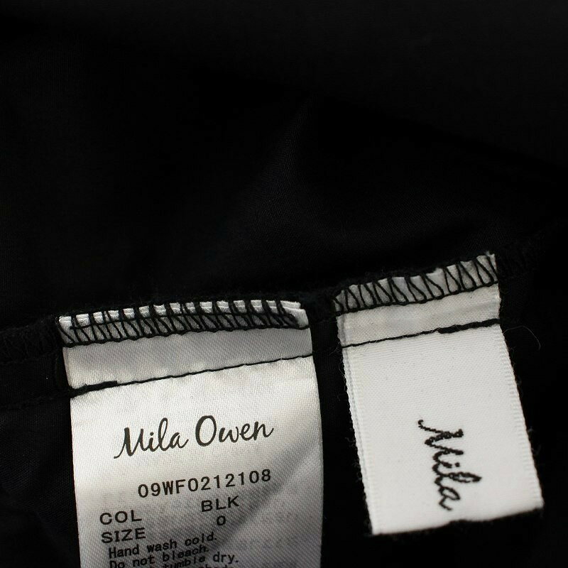 【中古】ミラオーウェン Mila Owen 21SS ノースリーブ ワンピース ロング 0 黒 ブラック 09WF0212108 /☆G レディース 【ベクトル 古着】 251029 vectorpremium-18705385 ブランド古着ベクトルプレミアム店 サンプル画像3