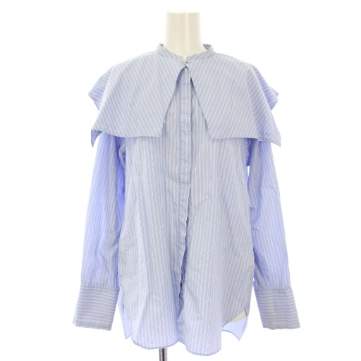 【中古】メゾンスペシャル MAISON SPECIAL セーラーカラー 2WAY シャツ 長袖 ストライプ柄 FREE 水色 21211315114 /TK レディース 【ベクトル 古着】 251027ブランドメゾンスペシャル MAISON SPECIAL表記サイズFREE実寸サイズ肩幅：39cm　身幅：49cm　着丈：68-75cm　袖丈：59cm　　素材綿色水色 ライトブルー 白 ホワイト 紺 ネイビー状態首元、袖口に黄ばみがあります。 ※全体的に中古品としての使用感と上記のようなダメージがあります。掲載写真や記載内容をご確認いただき、ご理解の上ご購入ください。商品のお問い合わせの回答を休止しております。＊各商品ページの商品詳細等をご確認の上ご購入ください。【中古】メゾンスペシャル MAISON SPECIAL セーラーカラー 2WAY シャツ 長袖 ストライプ柄 FREE 水色 21211315114 /TK レディース 【ベクトル 古着】 251027状態ランク　”B”詳細については、下記および「状態ランクについて」ページをご覧ください。未使用・新品の商品ほぼ新品同様の商品使用感が少なく、かなり状態の良い商品使用感はあるが、傷や汚れの少ない商品使用感の他、傷や汚れが見られる商品かなり大きな傷みがある難あり商品※S〜CランクはUSED品となりますので、使用感をご理解の上でご入札下さい。状態ランクについてinformationブランドメゾンスペシャル MAISON SPECIAL表記サイズFREE実寸サイズ肩幅：39cm　身幅：49cm　着丈：68-75cm　袖丈：59cm　　素材綿色水色 ライトブルー 白 ホワイト 紺 ネイビー状態首元、袖口に黄ばみがあります。 ※全体的に中古品としての使用感と上記のようなダメージがあります。掲載写真や記載内容をご確認いただき、ご理解の上ご購入ください。商品のお問い合わせの回答を休止しております。＊各商品ページの商品詳細等をご確認の上ご購入ください。本商品は一点物です他サイトや店舗にて販売している商品です。多少のお時間差にて欠品になることもございます。予めご了承頂ますようお願い致します。ベクトル・サイズガイドはこちらこの商品と同じブランドの商品を見る