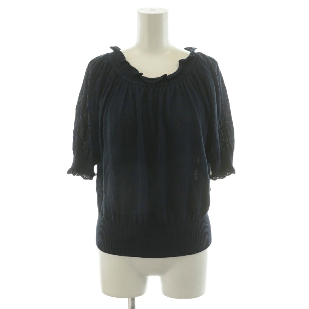 【中古】アナイ ANAYI ニット カットソー 5分袖 フリルネック コットン 38 紺 ネイビー 101719-16-150-65-380 /AN47 レディース 【ベクトル 古着】 251029ブランドアナイ ANAYI表記サイズ38実寸サイズ身幅：約48cm　着丈：約41cm　ゆき丈：約44cm　　素材綿 アセテート色紺 ネイビー状態使用感が少なく、かなり状態の良い商品です。 ※あくまでも中古品ですので掲載写真や記載内容をご確認いただき、ご理解の上ご購入ください。商品のお問い合わせの回答を休止しております。＊各商品ページの商品詳細等をご確認の上ご購入ください。【中古】アナイ ANAYI ニット カットソー 5分袖 フリルネック コットン 38 紺 ネイビー 101719-16-150-65-380 /AN47 レディース 【ベクトル 古着】 251029状態ランク　”A”詳細については、下記および「状態ランクについて」ページをご覧ください。未使用・新品の商品ほぼ新品同様の商品使用感が少なく、かなり状態の良い商品使用感はあるが、傷や汚れの少ない商品使用感の他、傷や汚れが見られる商品かなり大きな傷みがある難あり商品※S〜CランクはUSED品となりますので、使用感をご理解の上でご入札下さい。状態ランクについてinformationブランドアナイ ANAYI表記サイズ38実寸サイズ身幅：約48cm　着丈：約41cm　ゆき丈：約44cm　　素材綿 アセテート色紺 ネイビー状態使用感が少なく、かなり状態の良い商品です。 ※あくまでも中古品ですので掲載写真や記載内容をご確認いただき、ご理解の上ご購入ください。商品のお問い合わせの回答を休止しております。＊各商品ページの商品詳細等をご確認の上ご購入ください。本商品は一点物です他サイトや店舗にて販売している商品です。多少のお時間差にて欠品になることもございます。予めご了承頂ますようお願い致します。ベクトル・サイズガイドはこちらこの商品と同じブランドの商品を見る