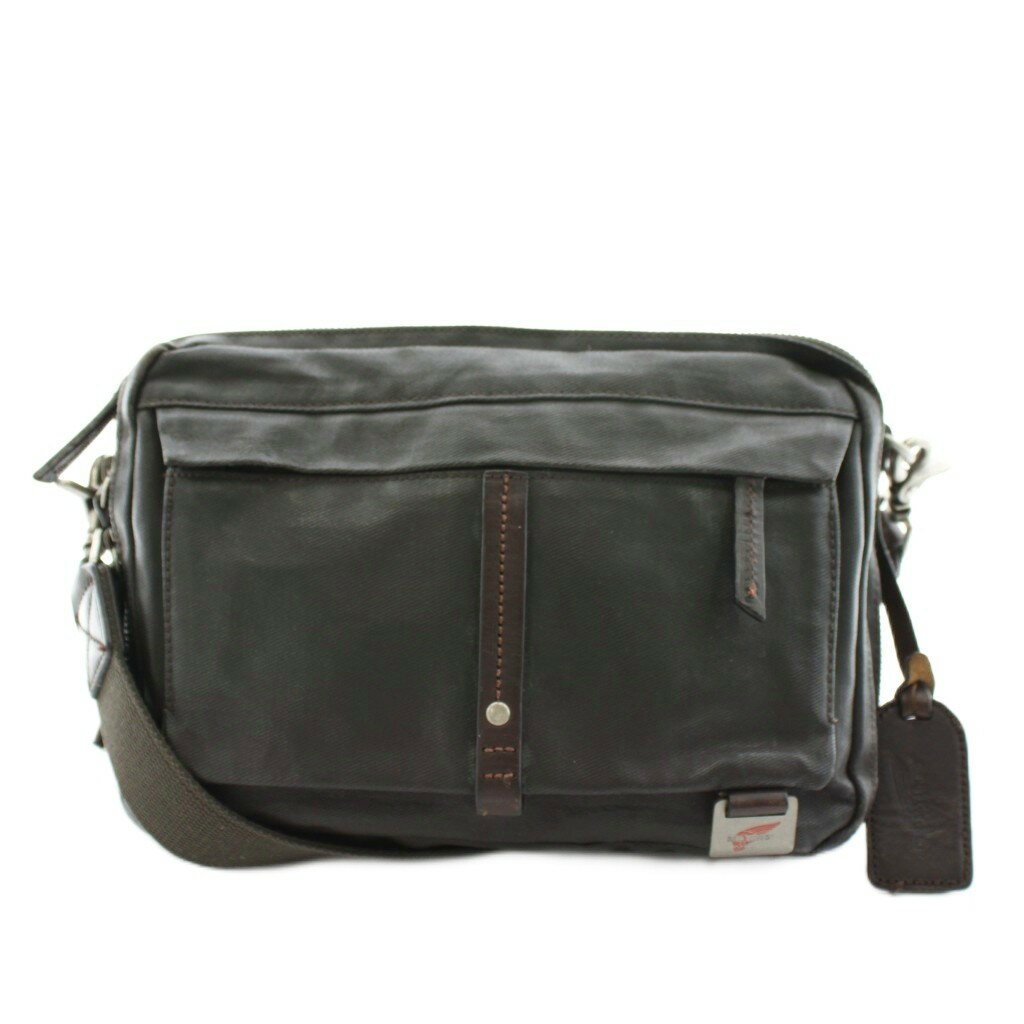 【中古】レッドウィング REDWING ショルダーバッグ ダークブラウン /AN16 メンズ 【ベクトル 古着】 251118