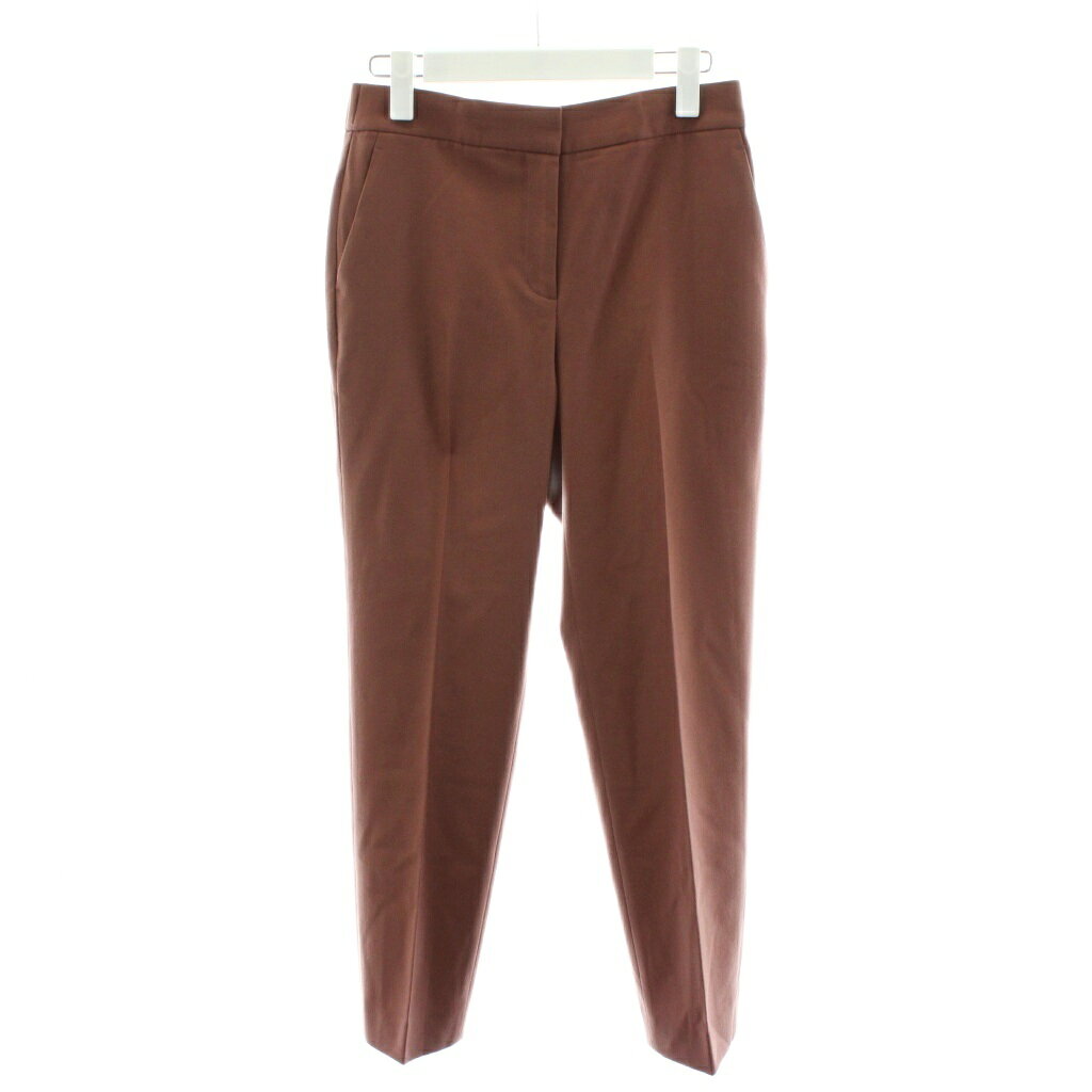 Cropped Pants - 【中古】セオリーリュクス theory luxe NEW SAXONY CAROL パンツ スラックス 40 茶 ブラウン 1406400 /AN23 レディース 【ベクトル 古着】 251117