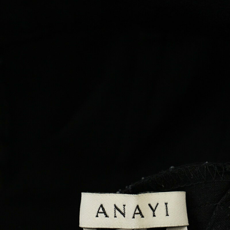 【中古】アナイ ANAYI ロング タイトスカート 36 黒 ブラック 102217-11-510-95 /☆G レディース 【ベクトル 古着】 251118