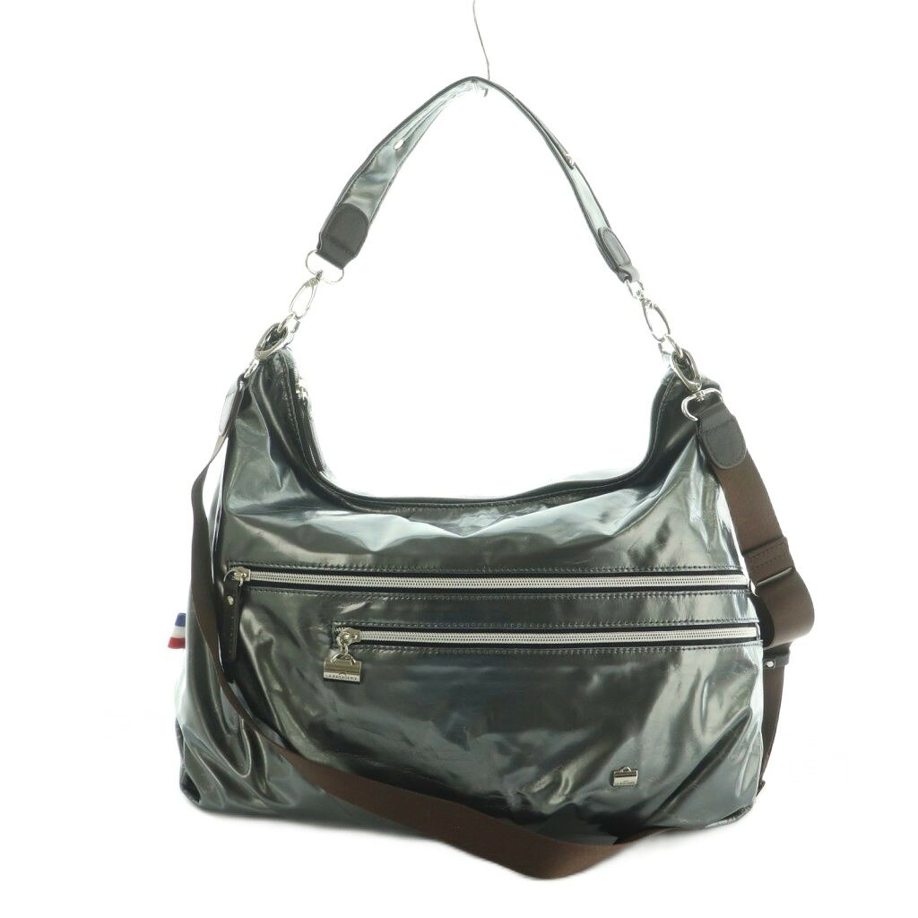 Rakuten - 【中古】ラバガジェリー LA BAGAGERIE 2WAY ショルダーバッグ トートバッグ シルバーカラー /MI レディース 【ベクトル 古着】 251208