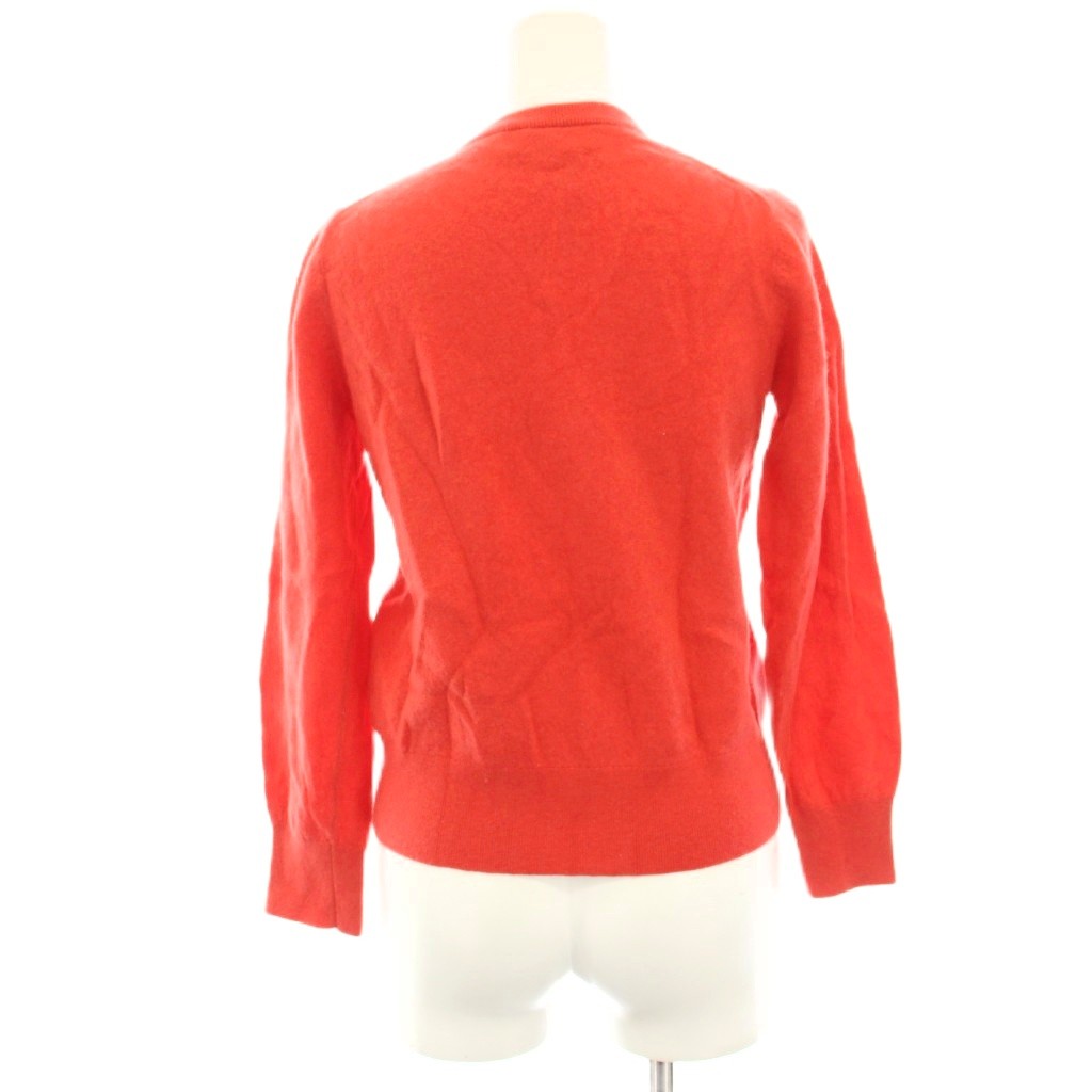【中古】ミラオーウェン Mila Owen 23SS ベーシッククルーネックニットカーディガン 長袖 ラムウール 0 オレンジ 09WND231138 /HN レディース 【ベクトル 古着】 251121 vectorpremium-18733022 ブランド古着ベクトルプレミアム店 サンプル画像3