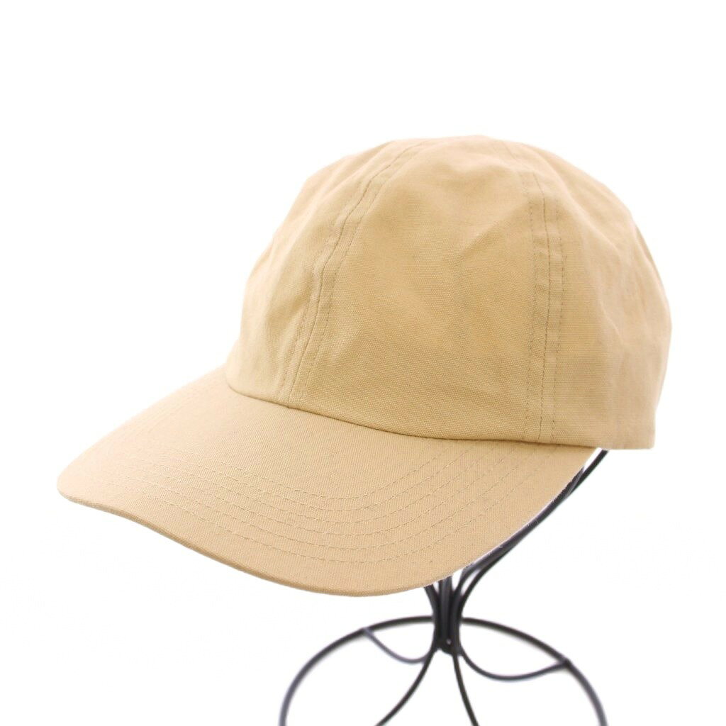 【中古】キジマタカユキ KIJIMATAKAYUKI クラネ STRAP 6PANEL CAP ストラップ6パネルキャップ 帽子 無地 ワンカラー 1 ベージュ 12136-8282 /BB レディース 【ベクトル 古着】 251128
