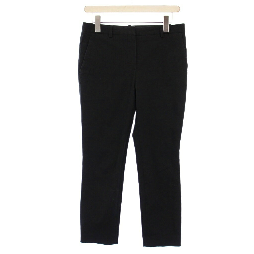 セオリー Theory 21SS STRETCH CANVAS TREECA 4N パンツ 2 黒 01-1106409-050-702 /KH レディース  251204
