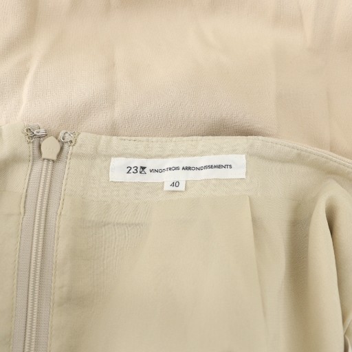 【中古】23区 オンワード樫山 スカート ロング 40 ベージュ サイドポケット /JP レディース 【ベクトル 古着】 251211 vectorpremium-18774923 ブランド古着ベクトルプレミアム店 サンプル画像3