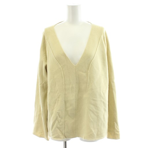 【中古】ミラオーウェン Mila Owen ニット セーター 長袖 Vネック 1 黄 イエロー /AN51 レディース 【ベクトル 古着】 251210 vectorpremium-18763724 ブランド古着ベクトルプレミアム店 パッケージ画像