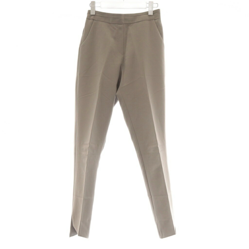 【中古】エラ eLLa パンツ スラックス グレー 裾スリット /AU レディース 【ベクトル 古着】 260121