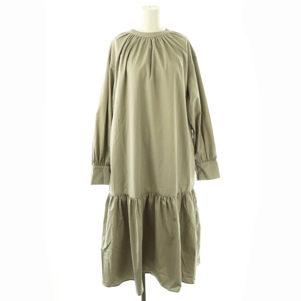 【中古】神戸レタス KOBELETTUCE ワンピース ロング 長袖 グレー /DO レディース ...