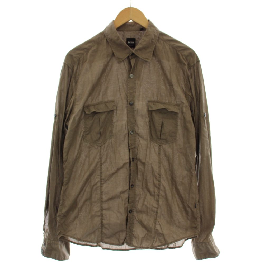 【中古】ヒューゴボス HUGO BOSS シャ�