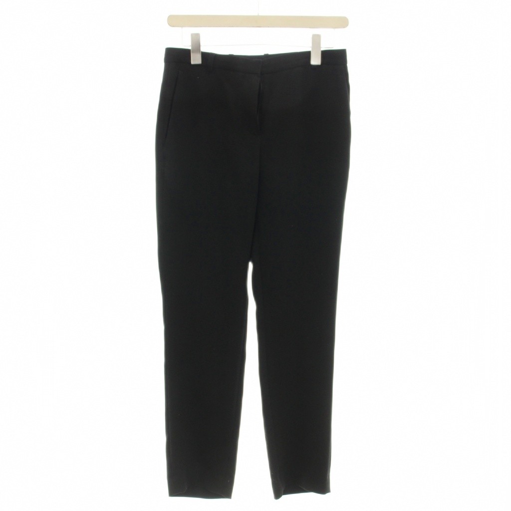 【中古】セオリー Theory クロップド パンツ スラックス 0 黒 ブラック /☆G レディース 【ベクトル 古着】 260130